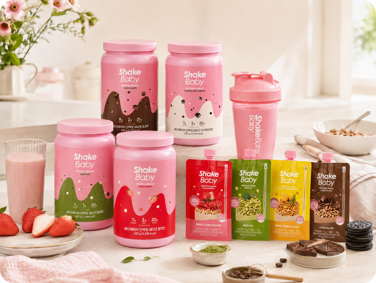 Shake Baby product lineup